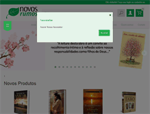 Tablet Screenshot of lojanovosrumos.com.br